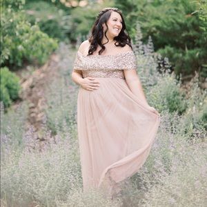 ASOS Maternity Sequin Dress